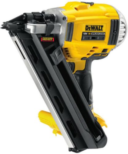 DEWALT 18V XR kefementes 2 sebességes keretszögező, akkumulátor és töltő nélkül