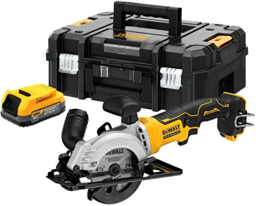 DEWALT 18V XR 115mm Körfűrész- POWERSTACK