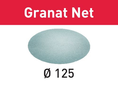 Festool Hálós csiszolóanyagok STF D125 P180 GR NET/50 Granat Net