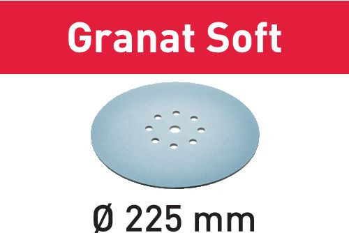 Festool Csiszolópapír STF D225 P80 GR S/25 Granat Soft