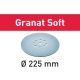 Festool Csiszolópapír STF D225 P80 GR S/25 Granat Soft