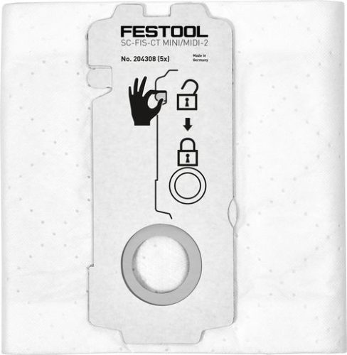Festool SELFCLEAN szűrőzsák SC-FIS-CT MINI/MIDI-2/5/CT15