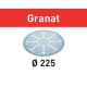 Festool Csiszolópapír STF D225/48 P40 GR/25 Granat