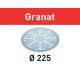 Festool Csiszolópapír STF D225/48 P60 GR/25 Granat