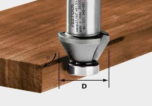 Festool élletörés-maró hw 45°-OFK 500 – elektromos szerszámgép