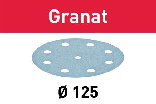 Festool Csiszolópapír STF D125/8 GR/10 Granat