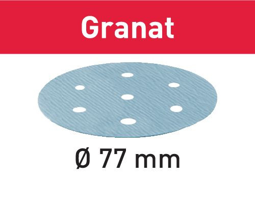 Festool Csiszolópapír STF D77/6 P500 GR/50 Granat