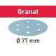 Festool Csiszolópapír STF D77/6 GR/50 Granat