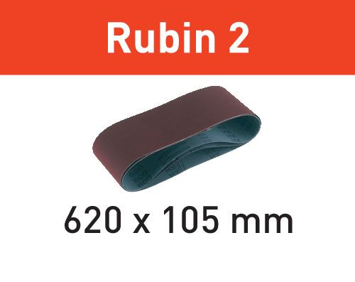 Festool Csiszolószalag L620X105-P80 RU2/10 Rubin 2