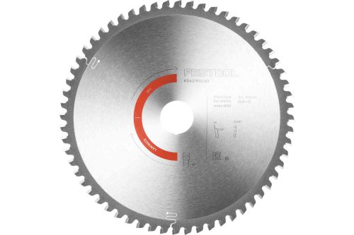 Festool Speciális fűrészlap 216x2,3x30 WZ/FA60