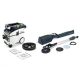 Festool Hosszúszárú falcsiszoló LHS-E 225/CTL36-Set PLANEX