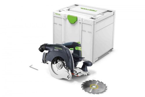 Festool Akkus billenőbúrás körfűrész, HKC 55 EB-Basic
