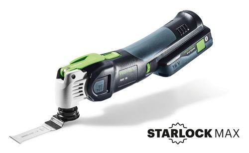 Festool Akkus oszcilláló kéziszerszám OSC 18 HPC 4,0 EI-Set VECTURO