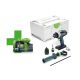 Festool Akkus fúró-csavarbehajtó QUADRIVE TDC 18/4 I-Basic-5,0 ajándék akkumulátorral