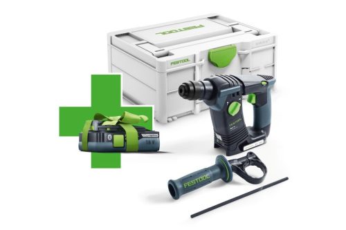 Festool Akkus fúrókalapács BHC 18-Basic-4,0 ajándék akkumulátorral