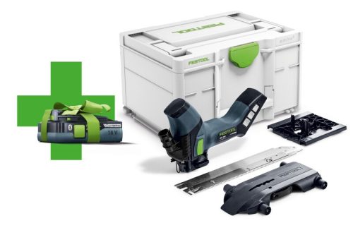 Festool Akkus szigetelőanyag fűrész ISC 240 EB-Basic-4,0 ajándék akkumulátorral