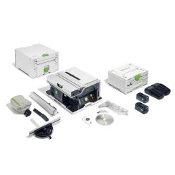 Festool Akkus asztali körfűrész CSC SYS 50 EBI-Plus