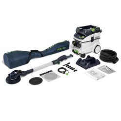   Festool Hosszú szárú falcsiszoló- és elszívókészlet PLANEX LHS 2-M 225 EQ/CTL 36-Set