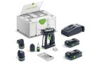 Festool Akkus fúró-csavarbehajtó C 18 HPC 4,0 I-Set