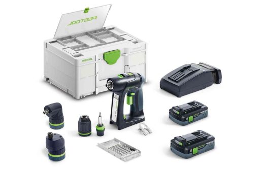 Festool Akkus fúró-csavarbehajtó C 18 HPC 4,0 I-Set