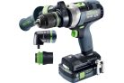 Festool Akkus ütvefúró-csavarbehajtó gép TPC 18/4 5,0/4,0 I-Set QUADRIVE