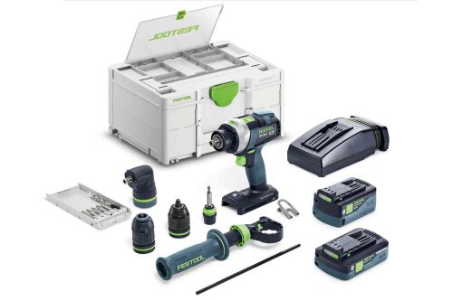 Festool Akkus ütvefúró-csavarbehajtó gép TPC 18/4 5,0/4,0 I-Set/XL QUADRIVE