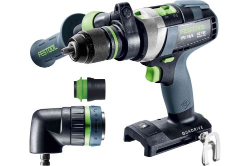 Festool Akkus ütvefúró-csavarbehajtó gép TPC 18/4 I-Basic-Set QUADRIVE