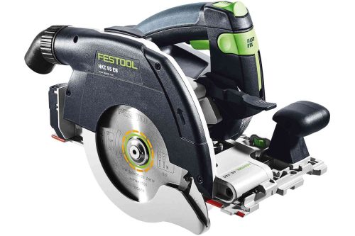 Festool Akkus kézi billenőbúrás körfűrész HKC 55 5,0 EBI-Plus-SCA