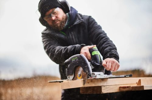 Festool HKC 55 KEB-Basic akkus kézi billenőbúrás körfűrész