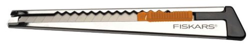 FISKARS Professzionális pengekés, fém házas, zsebklipszes (9 mm)