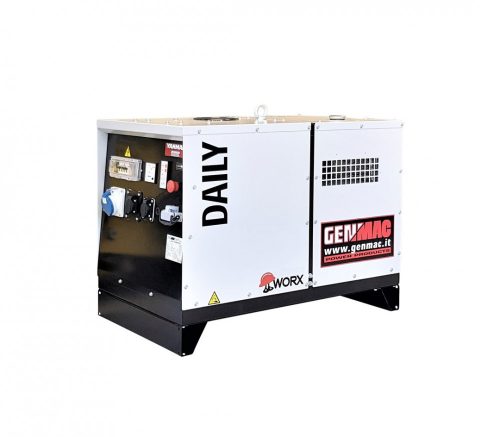 Genmac Daily G11000KS hangtompítós helyhez kötött áramfejlesztő