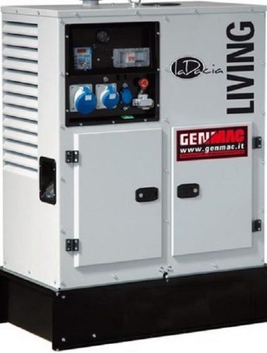 Genmac Living G11000KS hangtompítós helyhez kötött áramfejlesztő