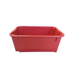 Piros húsipari láda