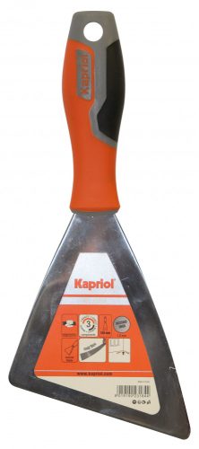 Kapriol stukkó spakli ferde éllel 120 mm INOX