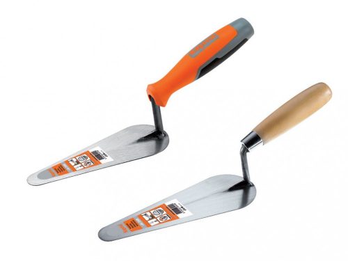 Kapriol kerek kőműves kanál 14cm Progrip nyéllel