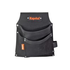 Kapriol bőr szegtáska egyrészes, 3 zsebes
