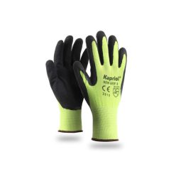   Kapriol New Grip védőkesztyű sárga-fekete - bliszter nélkül