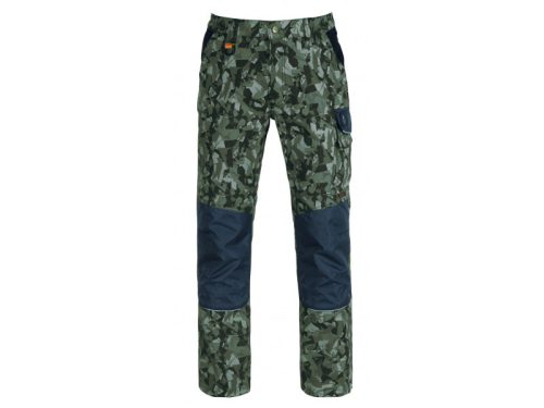 Kapriol Teneré Pro munkavédelmi nadrág zöld terepszín XL