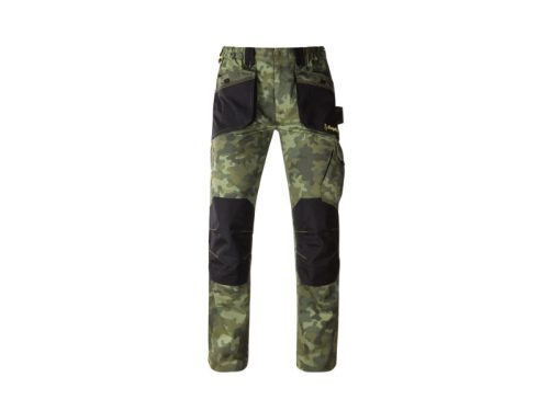 Kapriol Slick munkavédelmi nadrág terepszín zöld XL