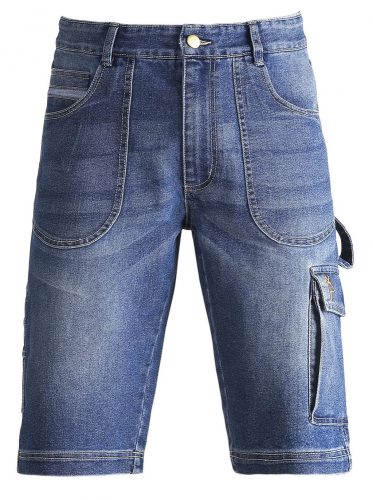 Kapriol Denim farmer rövidnadrág kék