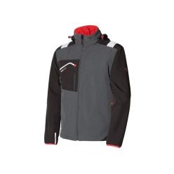   ISSALINE Posh softshell lélegző kabát vízálló cipzárral