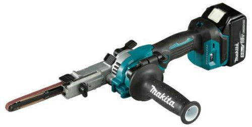 MAKITA 18V LXT Li-ion BL 9x533 keskeny szalagcsiszoló 2x5,0Ah