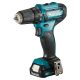 MAKITA 12Vmax CXT Li-ion 30Nm fúró-csavarbehajtó 2x2,0Ah