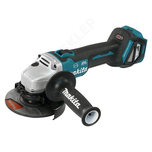 MAKITA 18V LXT Li-ion BL AWS 125mm sarokcsiszoló ford+fék Z + adapter