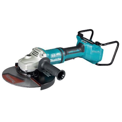 MAKITA 2x18V LXT Li-ion BL AWS 230mm sarokcsiszoló Z + adapter