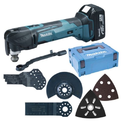 MAKITA 18V LXT Li-ion multifunkciós gép + készlet 2x5,0Ah