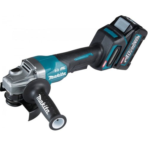 MAKITA 40Vmax XGT Li-ion BL 125mm sarokcsiszoló + FÉ2x4,0Ah