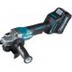 MAKITA 40Vmax XGT Li-ion BL 125mm sarokcsiszoló + FÉ2x4,0Ah