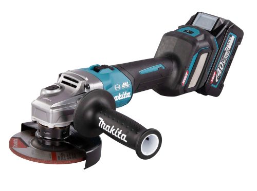 MAKITA 40Vmax XGT Li-ion BL AWS 125mm sarokcsiszoló + FÉ2x4,0Ah