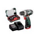 METABO PowerMaxx BS Basic Set (600984900) Akkus fúrócsavarozó